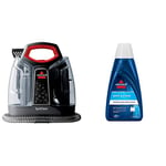 BISSELL SpotClean | Portable Carpet Cleaner | Lifts Spots and Spills with HeatWave Technology | Clean Carpets, Upholstery & Car | 36981 & Spot & Stain Formula | Removes Tough Spots & Stains | 1084N