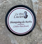 Cèdre Patchouli Beard Shampoo Le Père Lucien Olive Oil 100% Course Allergen Free