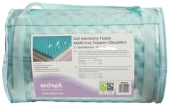 Aidapt 5.0cm Memory Foam Cool Mattress Topper - Double