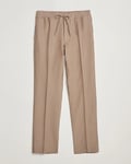 J.Lindeberg Soren Drape Linen Pants Nutmeg