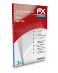 atFoliX 3x Screen Protection Film for G-tab GT3 Pro Screen Protector clear
