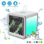 mini climatiseur humidificateur purificateur ventilateur rafraichisseur d'air usb bo34493