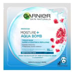 Garnier Moisture + Aqua Bomb Skin Naturals Ansiktsmask 1 st (W) (P2)