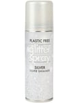 Silverfärgad Glitterspray till Hår 100 ml