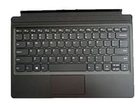 RTDPART Laptop Keyboard For Lenovo Ideapad Miix 520-12ISK 520 520-12 Tablet Folio English US Upper Case NO Backlit Gray New