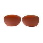 Walleva Brown Polarized Replacement Lenses For Maui Jim Honi Sunglasses