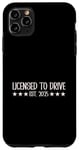 iPhone 11 Pro Max New Driver 2025 Teen Driver's License Case