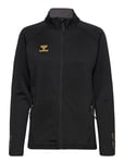 Hmlcima Xk Zip Jacket Woman Sport Sweat-shirts & Hoodies Fleeces & Midlayers Black Hummel