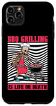 Coque pour iPhone 11 Pro Max Bbq Squelette - Viande Grill Grille Barbecue
