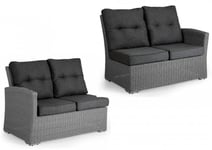 Brafab - Ashfield 2-Sits Soffa H/V Grå