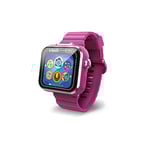 VTech - KidiZoom SmartWatch Max Rose Framboise, Montre Digitale Enfant, Photo, Selfie, Vidéo, Écran Tactile Horizontal, Jouet High-Tech, Cadeau Enfant et Ado de 5 Ans à 14 Ans - Contenu en Français