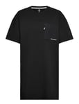 Wordmark Pocket Tee Dress Sport T-shirt Dresses Black Converse