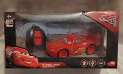  RC Cars 3 Lightning McQueen Single Drive Remote Controlled Car 14cm Dickie Toys