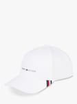 Tommy Hilfiger 1985 Organic Cotton Baseball Cap, One Size, White