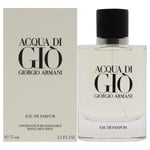 Giorgio Armani Acqua Di Gio 75ml Eau De Parfum Refillable Spray