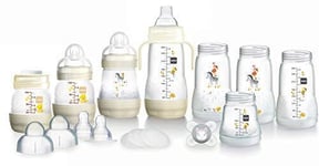 Easy Start Self Sterilising Anti Colic Starter Set, Newborn Bottle Set and
