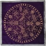 Magisk Tarot-duk, läsning av Tarot-duk - Spådom Tarot-duk gobeläng, andliga Tarot-tillbehör för heminredning
