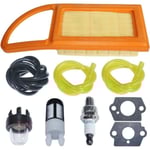 Luftfilter, bränslefilter, slang, tändstiftstätning Kompatibel med Stihl BR600 BR700 BR700 Blåsare Hg