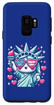 Coque pour Galaxy S9 Statue of Liberty Cute NYC New York City Manhattan Girls