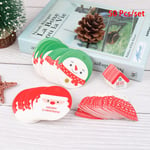 50pcs/set Christmas Kraft Paper Tags Gift Labels Hanging Wrapper Hat
