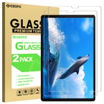 [2-Pack] GOZOPO HD Clear Lenovo Tab M10 Plus Screen Protector, [Anti-Scratch] 9H Hardness Tempered Glass Film for Lenovo M10 FHD Plus TB-X606F (10.3")