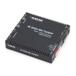 Black box BLACK BOX MULTIPOWER MINIATURE GIGABIT ETHERNET (1000-MBPS) INDUSTRIAL MEDIA CONVERTER - (2) 10/100/1000-MBPS COPPER TO 100/1000-MBPS FIBER SFP, H (LGC340A)