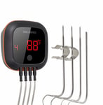 INKBIRD IBT-4XS BBQ Thermometer Bluetooth Meat Thermometer Wireless Smart BBQ +