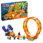 LEGO City Smashing Chimpanzee Stunt Loop 60338 Building Kit for Kids Aged 7+; Features a Chimp Stunt Prop, Loop, Ramp, Toy Stunt Bike and 3 Minifigures (226 Pieces)