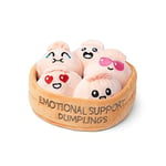 WHAT DO YOU MEME? Emotional Support Dumplings - The Original Viral Cuddly Plush Comfort Food, Unique Gift for Valentine's Day, Birthdays, Christmas, Friendship & Anniversary's