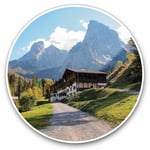 2 x Vinyl Stickers 7.5cm - Kaiser Mountain Austria Cool Cool Gift #2291
