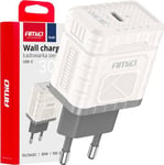 Quick Charge Gan Pd 30W Usb-C Nätladdare Amio-04285