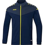 JAKO Champ 2.0 Jacket Men's Jacket - Navy/Darkblue/Neon Yellow, Large