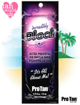 PRO TAN INCREDIBLY BLACK SUNBED BRONZING TANNING ACCELERATOR LOTION - 22ml 