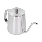 (Silver 350ml)Hand Drip Coffee Pot Stainless Steel Coffee Pouring Kettle New