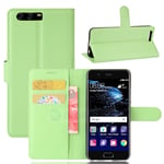 huawei Huawei P10 Lite PU Wallet Case Green