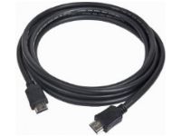 Gembird CC-HDMI4-30M - HDMI-kabel med Ethernet - HDMI hann til HDMI hann - 30 m - skjermet tvunnet parkabel (STP) - svart