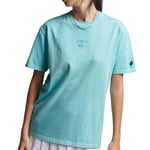 T-Shirt Bleu Femme Superdry Garment Dye