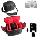 For OM System OM-5 Camera Bag Shoulder Large Waterproof + 16GB Memory