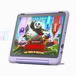 All-new Amazon Fire HD 10 Kids Pro tablet | ages 6–12, 10.1" brilliant screen, long battery life, parental controls, slim case, 2023 release, 32 GB, Happy Day