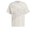 adidas U Favs Q1 T Unisex Adult T-Shirt, Unisex_Adult, T-Shirt, GK9423, alumin/Black, S