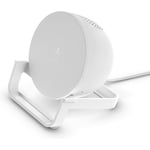 Belkin Qi Wireless Charging Stand 10W with Bluetooth Speaker White - Brand NEW