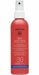 Apivita Bee Sun Safe Hydra Melting Ultra Light Face Body Spray Sunscreen Spf 30
