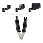 ORTEGA Enrouleur et coupe-cordes - 3 Têtes interchangeables pour Guitare/Basse/Ukulélé (OSWC-3H)