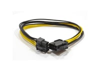 Gembird Cc-Psu-84, 0,3 M, Pci-E (8-Pin), Pci-E (8-Pin), Hankontakt, Honkontakt, Rak