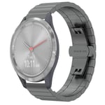 Garmin Vivomove 3S Klockarmband i Rostfritt Stål - Grå