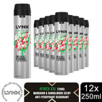 Lynx Antiperspirant Deodorant Spray Africa The G.O.A.T. of Fragrance 250ml, 12Pk