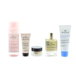 Nuxe Skincare Set Dry Oil Lip Balm Cream Cleanser Moisturiser Gift Set - NEW