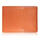 MacBook Pro 15-tum (2016) läderväska musplatta mikrofiber PU läder - Orange
