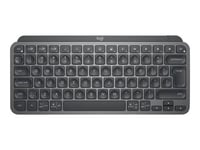 Logitech MX Keys Mini Combo for Business - Ensemble clavier et souris - rétroéclairé - sans fil - Bluetooth LE - QWERTY - Espagnol - graphite