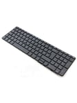 HP Keyboard (Swiss2) - Bærbart tastatur - til utskifting - Sveitsisk - Svart